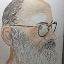 Mi Proyecto del curso: Cuaderno de retratos en acuarela. Un proyecto de Pintura a la acuarela de paulina_13 - 08.02.2021