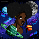 Cada Um Tem Seu Cosmos Ein Projekt aus dem Bereich Digitale Illustration von Laro Silva - 19.08.2020