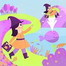 Mi Proyecto del curso: Ilustración infantil para publicaciones editoriales. Un proyecto de Dibujo, Dibujo digital, Diseño de personajes, Ilustración digital e Ilustración infantil de Katiuska Pino - 19.08.2020