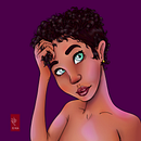 Meu projeto do curso: Retrato de personagens femininas com Procreate Ein Projekt aus dem Bereich Digitale Illustration von Anderson - 20.08.2020