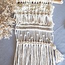 Mi Proyecto del curso: Introducción al macramé: creación de un tapiz decorativo Ein Projekt aus dem Bereich Makramee von Cala García de La Paz - 30.08.2020