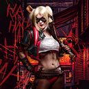 Harley Quinn (Wallpaper). Photographic Composition, and Digital Design project by Carlos Vasquez - 08.21.2020