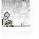 Illustration for the poem Concrete, before analog additions Ein Projekt aus dem Bereich Artistische Zeichnung und Tattoodesign von PJ Patten - 21.08.2020
