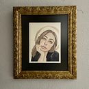 Mi Proyecto del curso: AUTORRETRATO Ein Projekt aus dem Bereich Aquarellmalerei von Jessica Paredes Romero - 22.08.2020