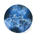 Mi galaxia en acuarela. Een project van Traditionele illustratie y Aquarelschilderen van Gabriela Moreno - 23.08.2020