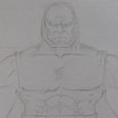 anatomía de un superhéroe : Darkseid . Een project van Craft van Doug Cantuña - 25.08.2020