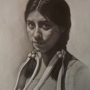 Retrato de dama peruana. Mi Proyecto del curso: Retrato realista con lápiz de grafito. Un proyecto de Bellas Artes de Armando Requena - 24.08.2020