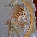 White Abstract Embroidery. Arts, Crafts, and Embroider project by E.L. Hohn - 08.24.2020