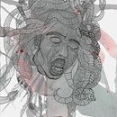 Releitura Medusa. Projekt z dziedziny R, sunek ołówkiem,  R, sunek art, st i czn użytkownika Luis Moraes Tavares - 25.08.2020