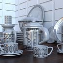 Juego de Porcelana. Un projet de 3D, Conception 3D , et Modélisation 3D de Christian Emmanuel Garcia Armijo - 28.07.2020