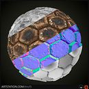 Mi Proyecto del curso: Introducción a la creación de texturas con Substance Designer Ein Projekt aus dem Bereich 3D von Norberto Leon Rosales - 27.08.2020