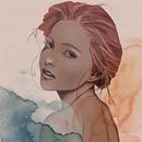 Mi Proyecto del curso: Retrato ilustrado con Procreate. Un progetto di Illustrazione digitale di Pame - 27.08.2020
