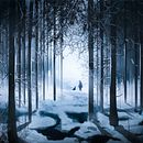 Winter Forest Concept Art. Concept Art, Drawing, Artistic Drawing, Digital Drawing, Traditional illustration, Digital Illustration, Painting, and Digital Painting project by Bia Coliath - 08.27.2020