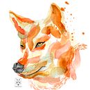 Mi Proyecto del curso: Técnicas experimentales de acuarela para principiantes . Watercolor Painting project by Romits Montiel - 08.28.2020