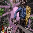 JUAN MACHETE!, PROYECTO DE ILUSTRACIÓN.. Un projet de Illustration traditionnelle de Sebastian Vega - 28.08.2020