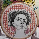 Mi Proyecto del curso: Creación de retratos bordados. Un progetto di Ricamo di agurtocanales1 - 12.10.2020