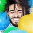 Paweł. Pintura digital projeto de Aga Nowak - 29.08.2020