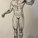 Mi Proyecto del curso: Ilustración para cómics: anatomía de un superhéroe Ein Projekt aus dem Bereich Zeichnung von yazo74 - 01.09.2020