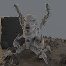 Mi Proyecto del curso: Escultura digital de criaturas fantásticas con ZBrush. 3D, and 3D Modeling project by Daniel Núñez García - 08.29.2020