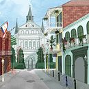My project in Architectural Illustration: Capture a City’s Personality course. Un progetto di Illustrazione architettonica di Amy Siripunyo - 29.08.2020