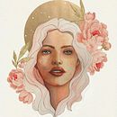 My project in Illustrated Portrait in Watercolor course . % Adria Kaufman tarafından hazırlanan Geleneksel illüstras, on, Tablo, Portre Çizimi, Sulubo, Ve a Resim projesi - 08.30.2020