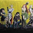 Meu projeto do curso:  Desenho de personagens femininas para quadrinhos. Een project van  Beeldende kunst, Stripboek,  Tekening, Grafisch ontwerp, Traditionele illustratie,  Illustratie met inkt y Sketchbook van Eric Diniz - 04.09.2020