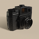 Prop para videojuegos (cámara Holga) Ein Projekt aus dem Bereich 3D, 3-D-Modellierung und Videospiele von Fernando Morera Celda - 19.12.2019