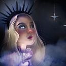 Mi Proyecto del curso: Retratos digitales de fantasía con Photoshop. Un proyecto de Dibujo digital, Ilustración tradicional e Ilustración digital de Dayra Arrieta - 31.08.2020