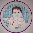 Mi Proyecto del curso: Creación de retratos bordados. Embroider, and Textile Design project by Marisela Malave Rengel - 08.29.2020
