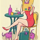 Clown spy?. Un progetto di Illustrazione tradizionale e Illustrazione con inchiostro di J B - 01.09.2020