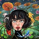 My project for the class of Digital Fantasy Portraits with Photoshop- Karmen Loh . Traditional illustration project by Geraldine Csapek - 09.01.2020
