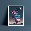 Route 66' signs posters. T, pograph, Design, Traditional illustration, Digital Illustration, T, and pograph project by Eva Navarro - 09.02.2020