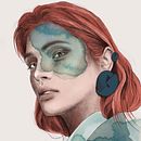 Mi Proyecto del curso: Retrato ilustrado con Procreate Ein Projekt aus dem Bereich Traditionelle Illustration und Digitale Illustration von Mia Yehorova - 02.07.2020