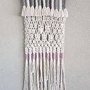 Mi Proyecto del curso: Macramé: técnicas de tejido envuelto Ein Projekt aus dem Bereich Dekoration von Innenräumen, Innendesign und Makramee von Cala García de La Paz - 20.09.2020