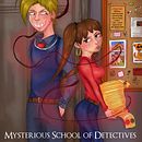¡Mysterious School of Detectives en WEBTOON!. Un progetto di Fumetto, Creatività, Disegno, Disegno digitale, Design digitale e Illustrazione digitale di Loly Melbru - 07.08.2020