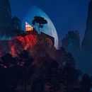 Cabins. 3D, 3D Modeling, Architectural Illustration, Architecture, Concept Art, Design, Traditional illustration, L, and scape Architecture project by Ronen Bekerman - 09.04.2020