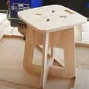 Mi Proyecto del curso: Introducción al diseño de mobiliario con router CNC. Un proyecto de Modelado 3D y Visualización arquitectónica de Sandra Janette Bautista Condori - 05.09.2020