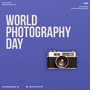 World Photography Day 2020 poster. Un projet de Animation, Design graphique, Photographie , et Design pour les réseaux sociaux de Akhilesh Mathur - 20.08.2020