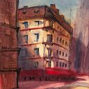 My project in Architectural Sketching with Watercolor and Ink course. Un proyecto de Pintura a la acuarela de Steven Weathers - 07.09.2020