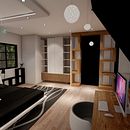 Modelado y renderizado de habitacion. Mod 1. Un progetto di Architettura, Progettazione 3D, Interior design e Modellazione 3D di Sara Nazaret Loreto Loreto - 04.09.2020