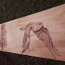 Grabado de aves en madera Ein Projekt aus dem Bereich Realistische Zeichnung von Javier Jara - 08.09.2020