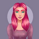 Mi Proyecto del curso: Retrato de personajes femeninos con Procreate Ein Projekt aus dem Bereich Digitale Illustration von Karina Soria - 08.09.2020
