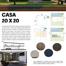 Proyecto de composición de una casa habitacipn . Un projet de Architecture de genesismontes00 - 18.03.2020