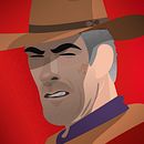 Clint Eastwood. Sin Perdón / Unforgiven. Un proyecto de Ilustración tradicional de Sergio Rodríguez Rodríguez - 09.09.2020