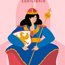 Tarot!. Art Direction, Design, Poster Design, Traditional illustration, Vector Illustration, and Advertising project by Pedro Valles Gambín - 09.09.2020