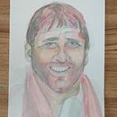Primero intento - El Chacho Coudet. Un proyecto de Pintura a la acuarela de Marcos Saporiti - 09.09.2020
