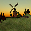 Meu projeto do curso: Modelagem de cenários low poly para vídeo games. Projekt z dziedziny 3D i  Modelowanie 3D użytkownika Ricardo Maginador - 08.09.2020