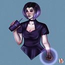 My project in Female Character Portraits in Procreate course. Design de personagens projeto de Brenda Pam - 17.09.2020