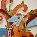 Marco para florecer. Un proyecto de Collage e Ilustración tradicional de Irina Gonzales - 30.09.2020