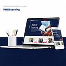 DIseño de Sitio web promocional y plataforma Moodle RME Learning. Logo Design, Web Design, and UX / UI project by Antonio Requeijo - 09.11.2020